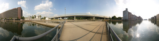 Duisburg, Innenhafen Küppersmühle Ponton A59