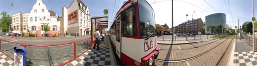 Duisburg, U-Bahnhaltestelle Lutherplatz